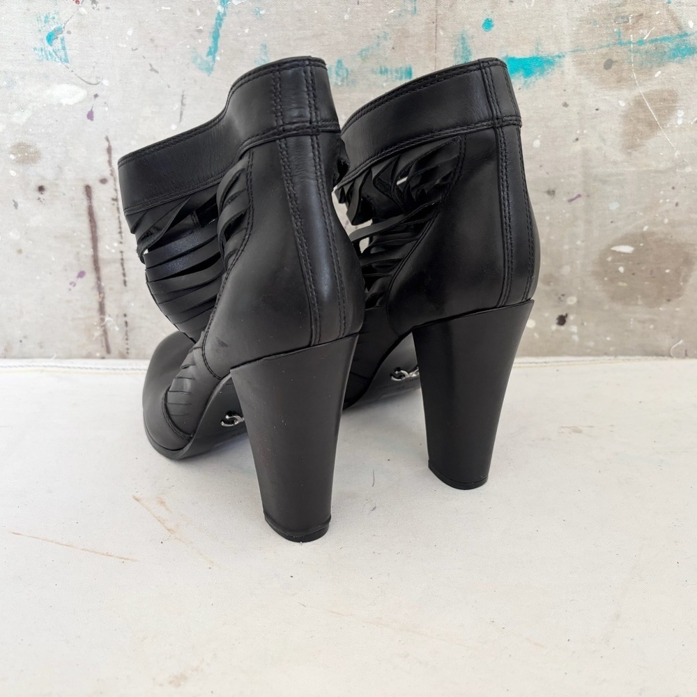 Monika Chiang Patton Moto Ankle Booties - Picture 5 of 8